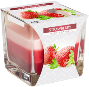 Rainbow Jar Candle - Strawberry
