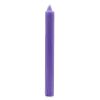 Solid Colour Dinner Candles - Rustic Lilac - Pack of 5
