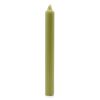 Solid Colour Dinner Candles - Rustic Olive - Pack of 5