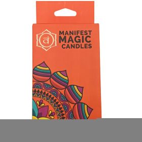 Manifest Magic Candles (pack of 12) - Orange - Sacred Chakra