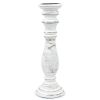 Classic Candle Stand - Whitewash - Large