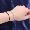 Zodiac Crystal Candle with Gemstone Bracelet - Pisces