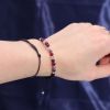 Zodiac Crystal Candle with Gemstone Bracelet - Virgo